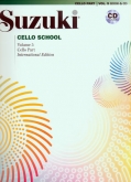 Suzuki Cello School - Volume 5 - Cello Part - Book and CD