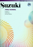 Suzuki Viola School - Volume 5 - Viola Part - Book and CD