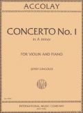 Concerto No.1 en La min.