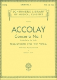 Concerto No.1 en La min. Op.14
