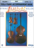 String Festival Solos, Viola Piano Accompaniment Book, Vol.1