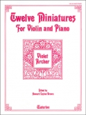 Archer - Twelve Miniatures for Violin and Piano