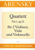 String Quartet No.1, op.11