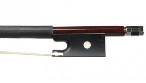 Glasser Standard Violin Bow w/ Blue Hair - 4/4