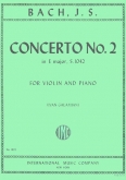 Concerto No.2 in E S1042