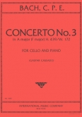 Concerto No.3 en La H439 W172