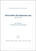 Six Cello Suites for Solo Cello (Facsimile)