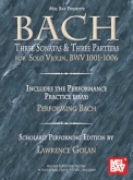 Bach: Three Sonatas & Three Partitas - Golan Ed