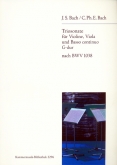Triosonata for Violin, Viola and Continuo in G major