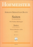 Bach Cello Suites arranged for Violin
