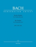 Bach - Suites for Solo Cello BWV 1007-1012 (BAR URTEXT)
