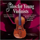 Solos for Young Violinists CD, Volume 1