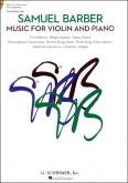 Samuel Barber: Music for Violin and Piano