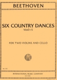 Six Country Dances, WoO 15 - Score