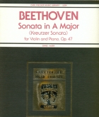 Sonata in A, Op. 47 "Kreutzer"