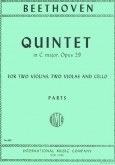 Quintet in C, Op. 29 - Parts