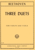 Beethoven - Three Duets, Wo 027 for Violin and Viola (INT)