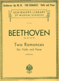 Beethoven - Romances for Violin Op. 40, 50 (SCHIR)