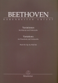 Variations for Cello and Piano Op.66