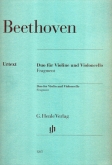 Duo for Violin and Cello, Fragment
