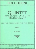Quintet in D major, Op. 11 No. 6, G. 276 "Bird Sanctuary"