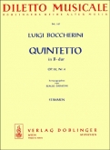 Quintet in Bb, Op. 62 No. 4