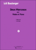 Boulanger - Deux Morceaux for Violin and Piano (SCHIR)