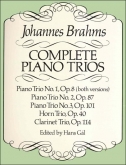 Complete Piano Trios - Score