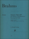 Sonatas Op.120 for Viola and Piano