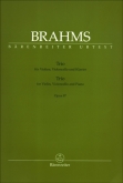 Brahms - Piano Trio Op. 87 (BAR)
