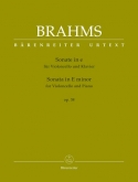 Brahms - Sonata in E minor Op.38