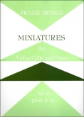 Bridge - Miniatures for Piano Trio, Set 2 (S&B)
