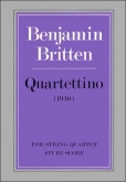 Britten - Quartettino (1930) Score (FABER)