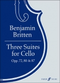 Three Suites for Cello Op.72, 80 and 87
