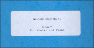 Sonata for Violin and Piano in One Movement