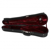Gewa Maestro Shaped Violin Case - Black/Red