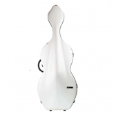 Bam Bonbon Hightech Cello Case,White/White no wheels