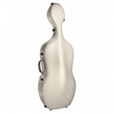 Accord Hybrid Cello Case - White