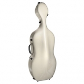 Accord Standard Cello Case - White Matte