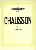 Chausson - Poème Op. 25 for Violin and Piano (PET)