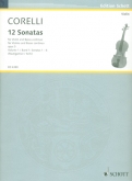 Corelli - 12 Sonatas Op. 5 for Violin and Piano Vol. 1 (SCHOTT)