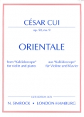 Orientale Op. 50 No. 9