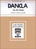 Dancla - Six Airs Variés, Op. 89 for Violin and Piano (FISCH)
