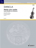 Dancla - Six Airs Variés, Op. 89 for Violin and Piano (SCHOTT)