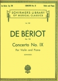 de Bériot - Violin Concerto No. 9 in A minor, Op. 104 (SCHIR)