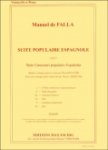 de Falla - Suite of Spanish Folksongs for Cello (ESCHIG)
