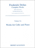 Works for Cello and Piano - Volume 31c