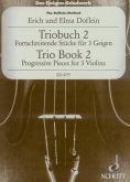 Progressive Pieces For 3 Violins - Volume 2