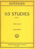 113 Studies for Cello Solo - Book I