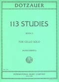 113 Studies for Cello Solo - Book II